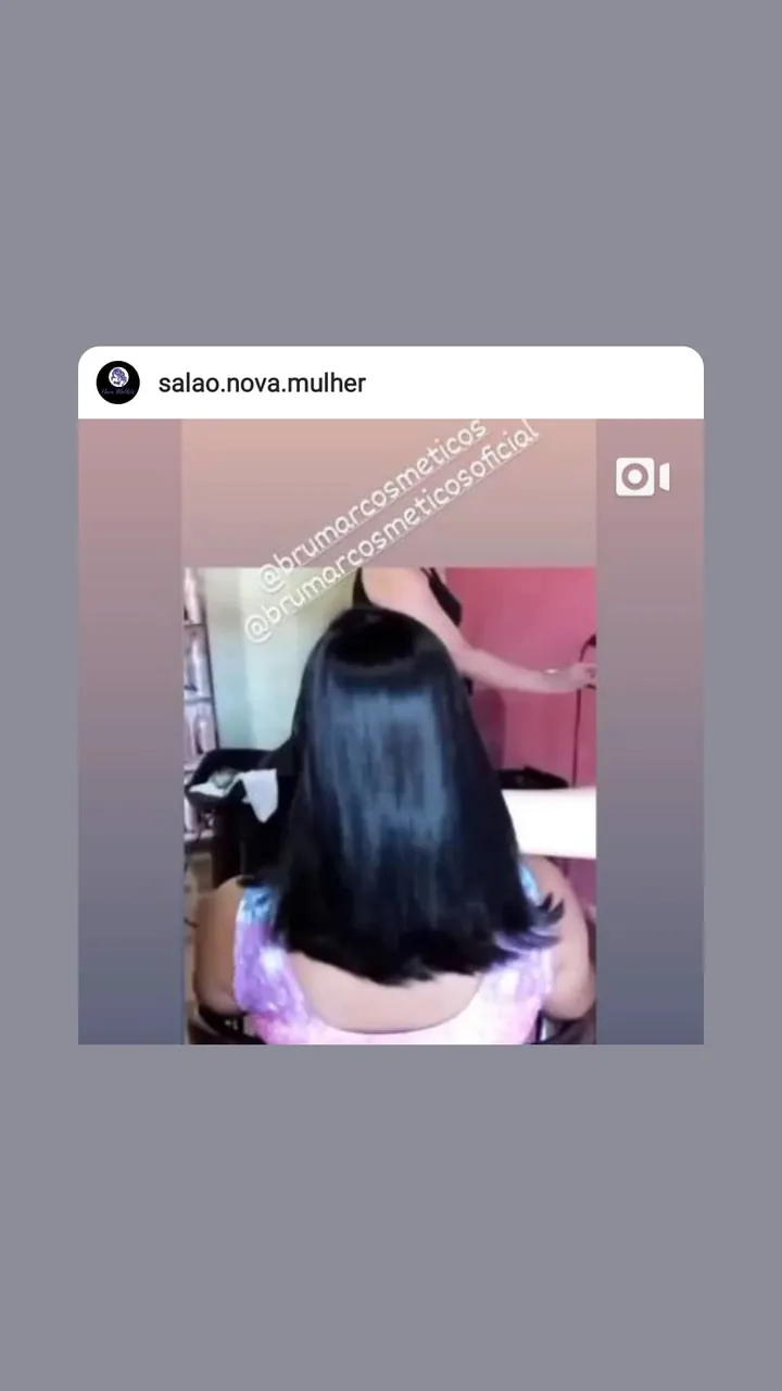 Resultado real com o Gloss Brumar